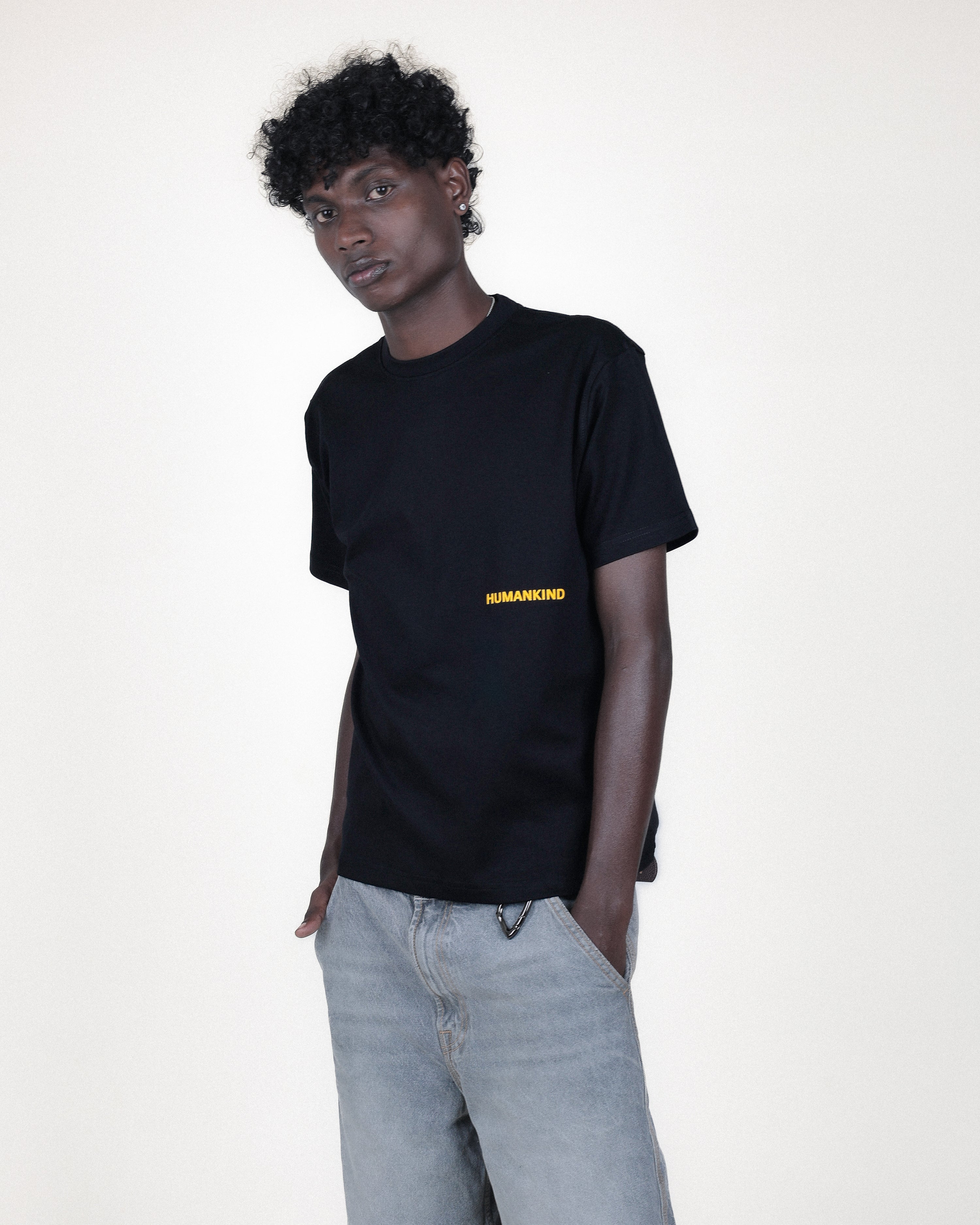 Black Essential Tee