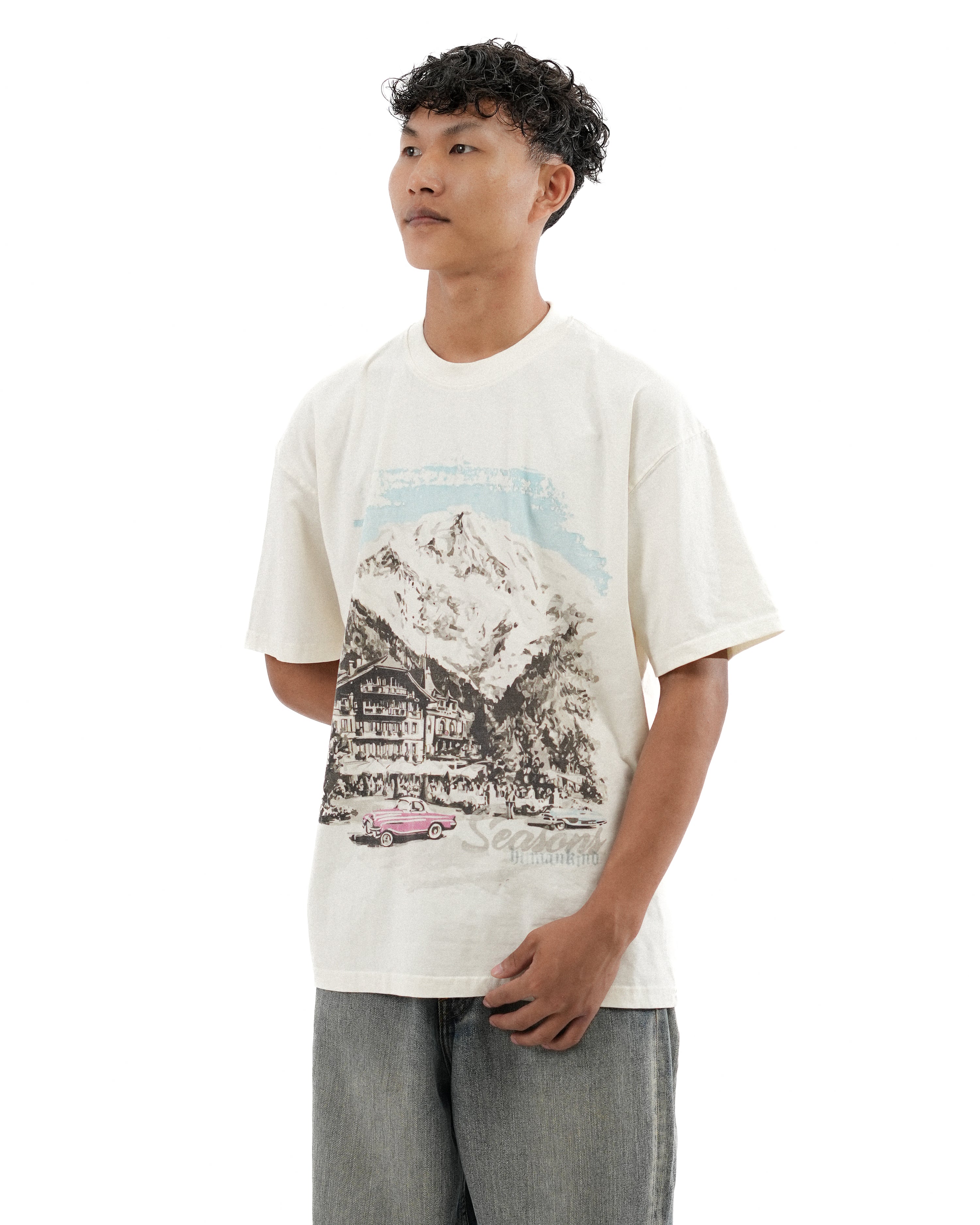 Off-White Tee — Between Seasons